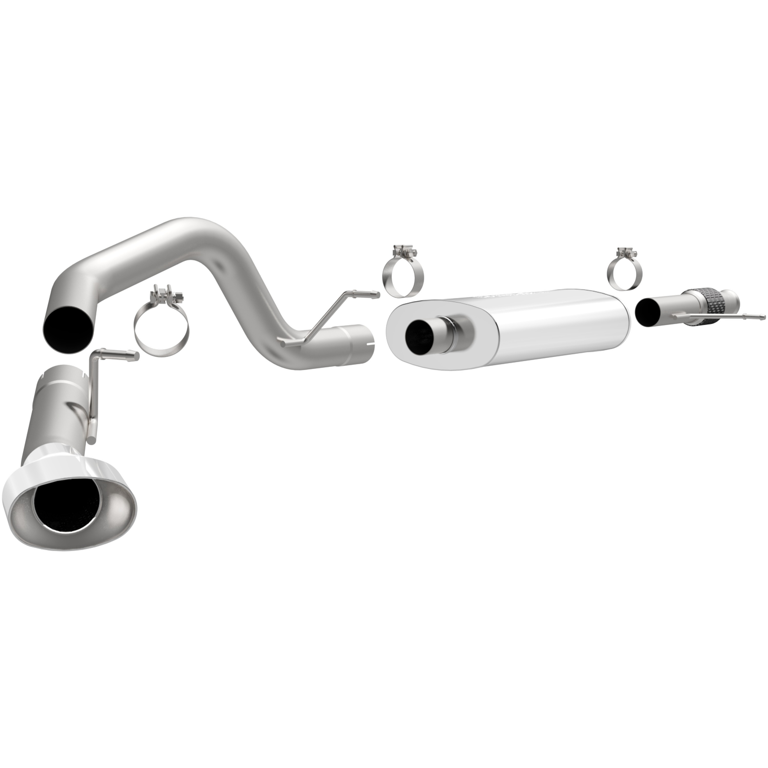MagnaFlow Exhaust Products 16564 Street Series Stainless Cat-Back System
